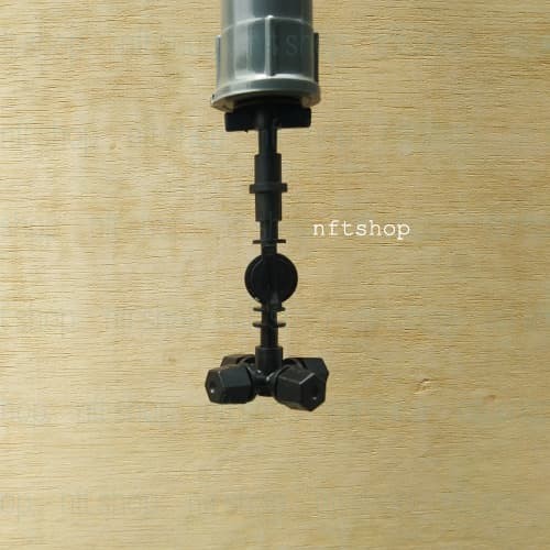 Anti Drip Fogger Sprinkler - Nozzle Mist Sprayer 4 Way Drat 1/2 Inch