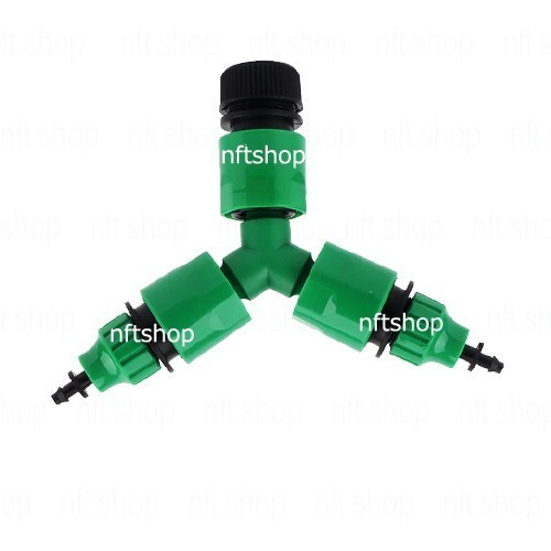 Joiner Quick Release Cabang Selang 1/2 ke 3/8 atau 5/16 Inch