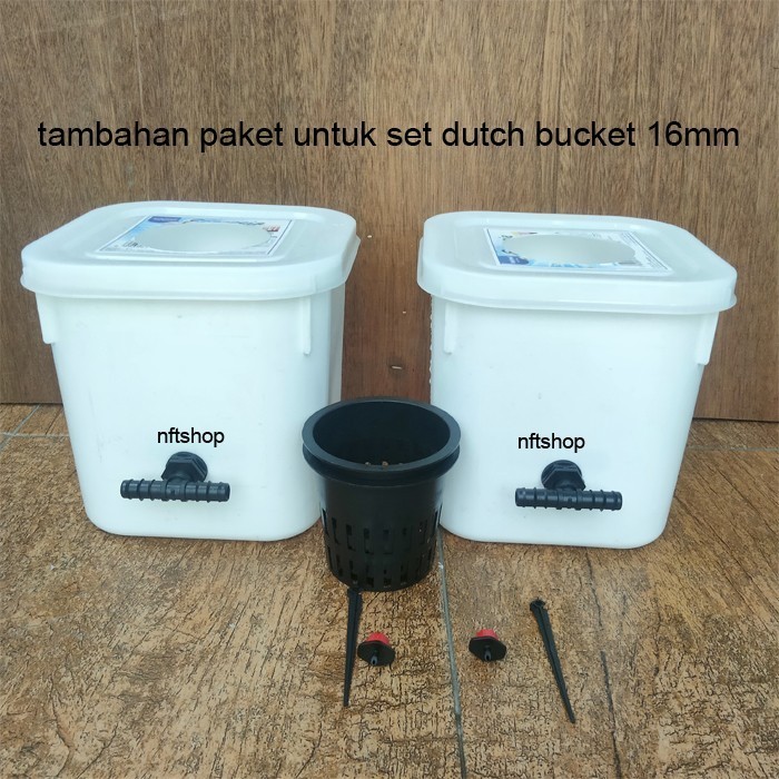 Paket Tambahan Dutch Bucket Selang 16mm